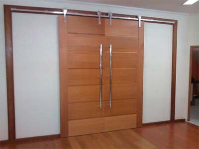 Linha completa de kits para porta de correr Kits para porta de correr