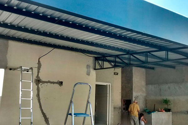 varanda com estrutura metálica varanda com estrutura metálica