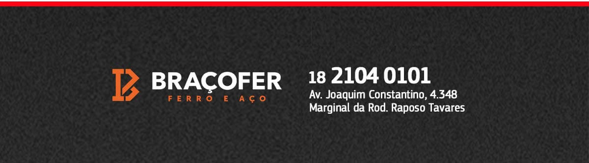 Braçofer Ferro e Aço N° 1 Ferro e Aço