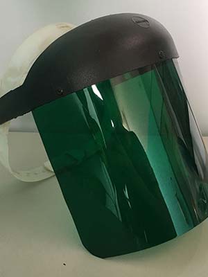 EPI para soldador Capacete de proteção para soldador