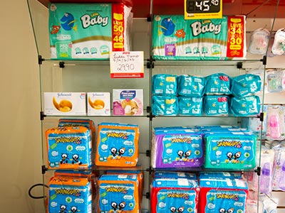 Fralda descartável para uso infantil Fraldas para bebês e crianças