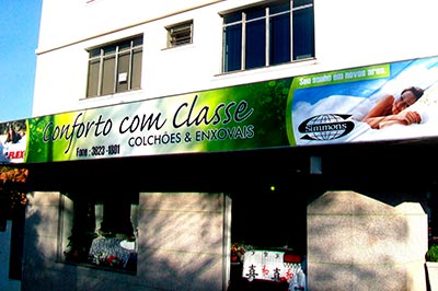 Fachada de lojas Fachada de lojas