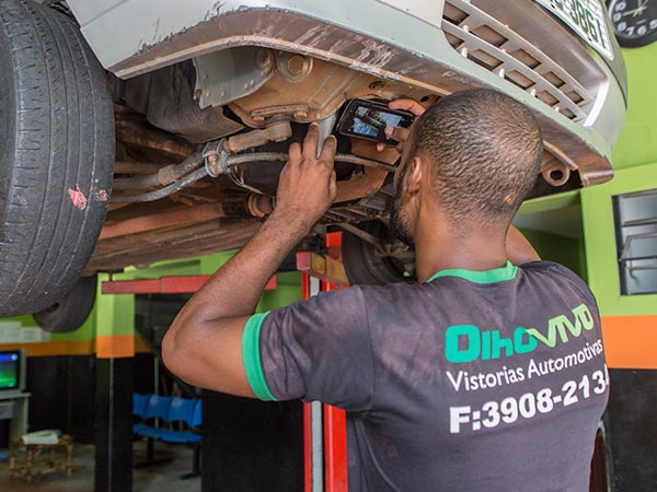 Verificação de adulteração veicular Vistoria de adulteração do carro