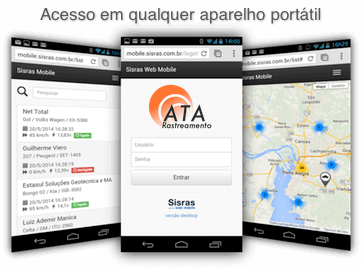 Acesso por smartphone Rastrear carro pelo celular