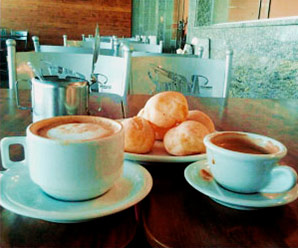 Café com pão de queijo Opções para o café da tarde