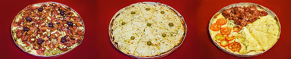 variedade de pizzas salgada variedade de pizzas salgada