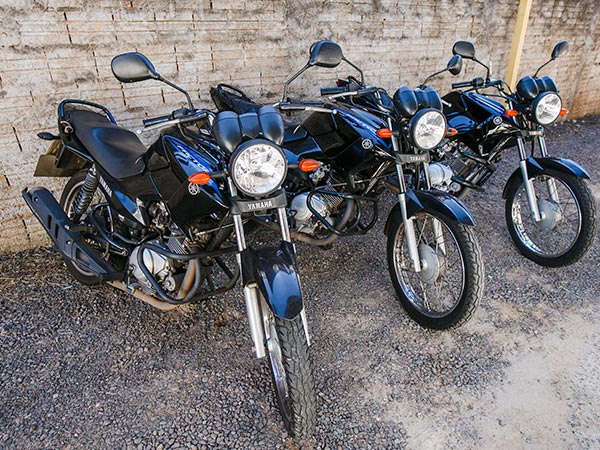 Motos para as aulas práticas Motos para as aulas práticas