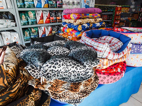 Caminhas, almofadas e cobertores Acessórios para cães
