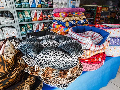 Caminhas, casinhas, almofadas, mantas e cobertores Acessórios para cães e gatos