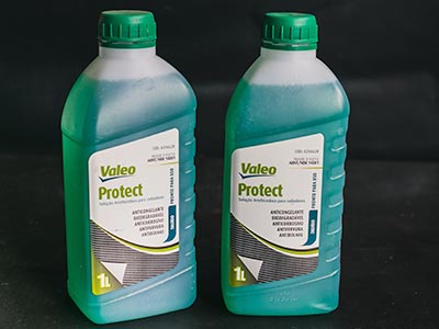 Solução Valeo Protect para radiadores Solução arrefecedora para radiadores