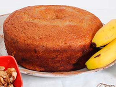 bolo de banana Bolo caseiro