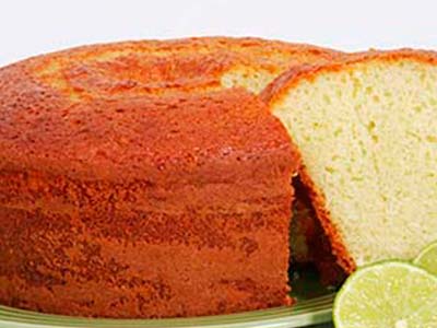 bolo verde de limão Bolo de limão