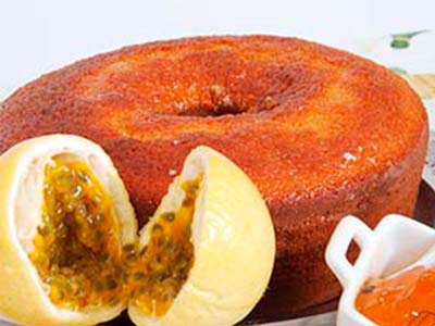 bolo de maracujá Bolo sob encomenda