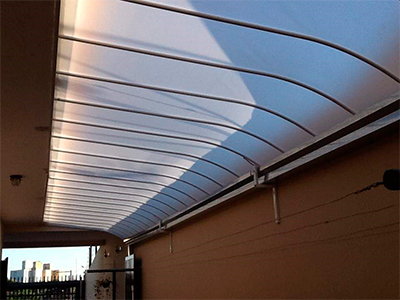 Coberturas em policarbonato Coberturas em policarbonato