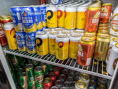 Antártica, Skol Brahma e diversas outras marcas Latinhas e fardos de cerveja
