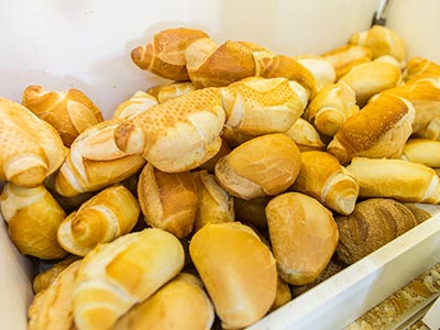 Pão francês quentinho Pão francês