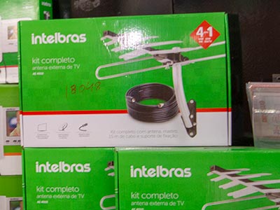 Kit completo de antena externa de TV Kit completo de antena externa de TV
