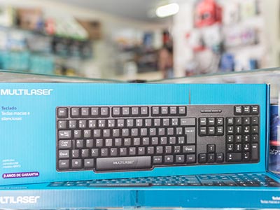 Teclados, mouses e periféricos Suprimentos de imformática