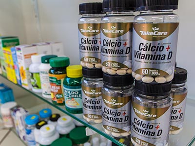 Cálcio para os ossos Cálcio