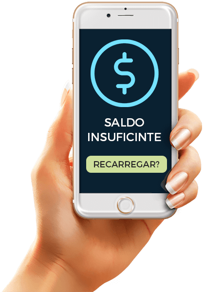 Saldo insuficiente para fazer ligações Celular sem crédito para fazer ligações