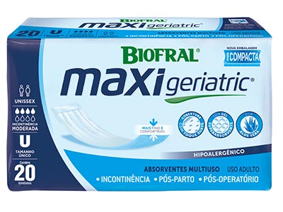 Absorvente Maxi Geriatric Absorvente Maxi Geriatric
