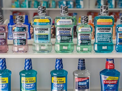 Antisséptico bucal e produtos de higiene pessoal Produtos de higiene pessoal