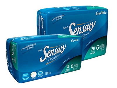 Fralda descartável Sensaty Fralda descartável Sensaty para uso adulto