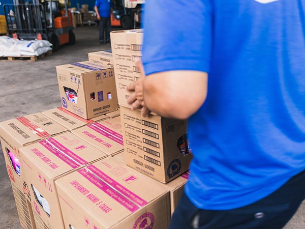 Entrega de mercadorias Delivery de encomendas