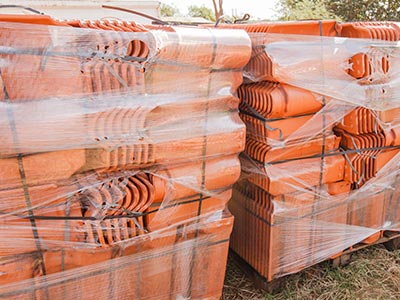 Telhas de cerâmica Telha de cerâmica impermeável