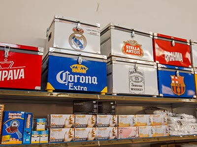 Caixa para bebidas Caixa de cerveja
