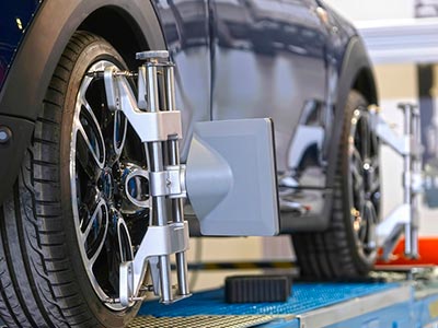 Serviço de geometria automotiva Cambagem