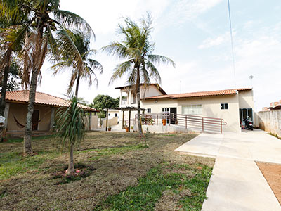 Jardim com acessibilidade Jardim