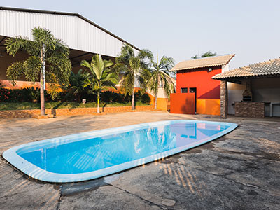 Chácara com piscina Piscina