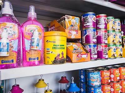 Shampoos, loções e condicionadores Produtos de higiene pet