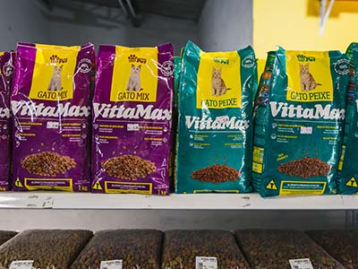 Saco de ração para gatos Rações para gatos