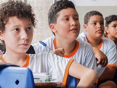 Alunos do ensino fundamental Alunos do ensino fundamental