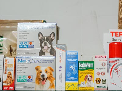 Medicamentos veterinários Remédios para cães e gatos