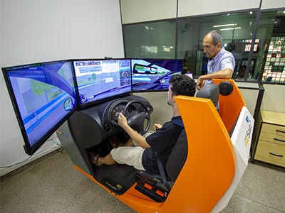 Simulador de direção