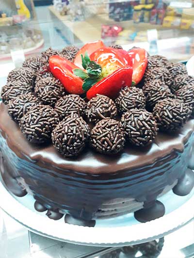 Bolo de brigadeiro bolos