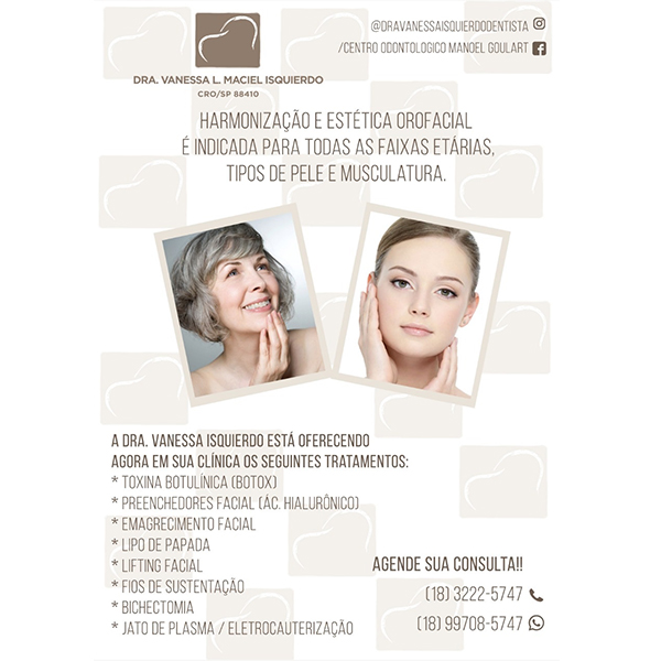 Harmonização e Estética orofacial para todas as faixas etárias. Harmonização e Estética orofacial para todas as faixas etárias.