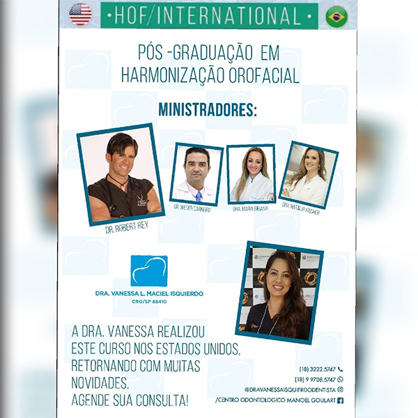 Pós- Graduação em harmonização orofacial Pós- Graduação em harmonização orofacial