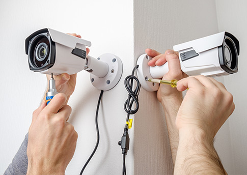 Instalação e câmeras Instalação e câmeras
