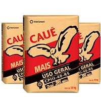 Cimento Cauê Sacos de cimento da marca Cauê