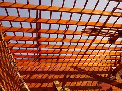 Madeira para construção de estrutura de telhados Estrutura de madeira para telhado