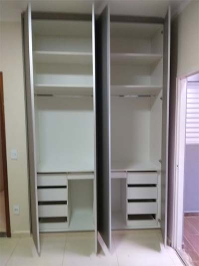 Armário para guardar roupas e sapatos Armário para quarto