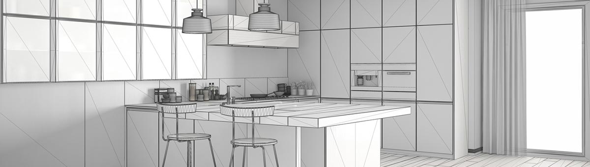 Projeto de uma cozinha planejada