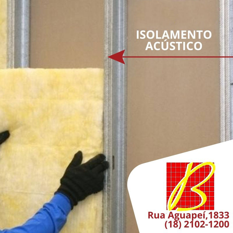 Isolação Térmica e Acústica Isolação Térmica e Acústica