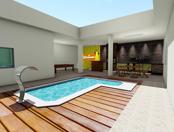 área gourmet e piscina área gourmet e piscina