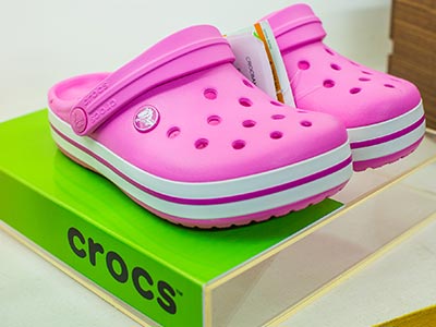 Sandália Crocs rosa Sandália infantil feminina