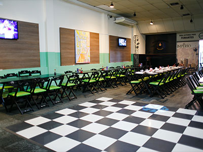 Espaço para realizar diversos tipos de eventos Salão para eventos